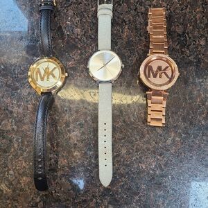 3 MICHAEL KORS WATCHES